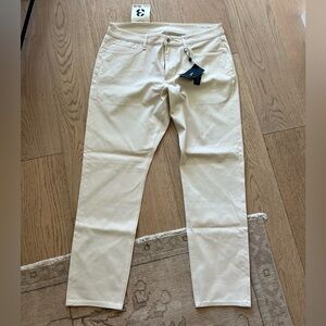 rag & bone men’s Off-White Slim Straight Chinos